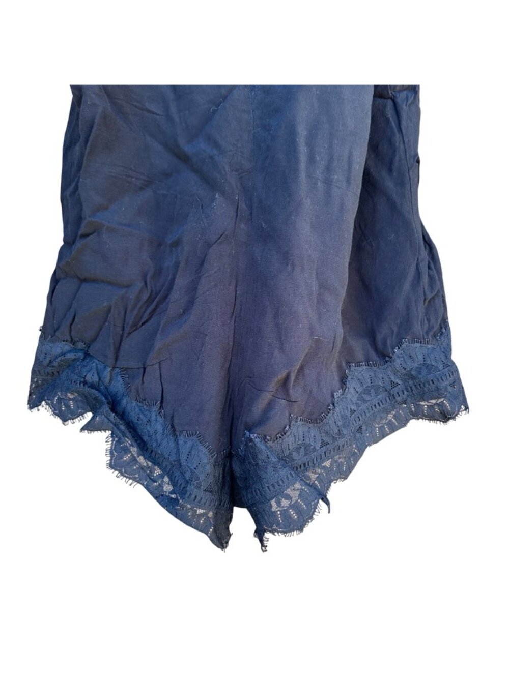 Lovers + Friends Black Lace V-Neck Romper Layered Size XS - Picture 3 of 8